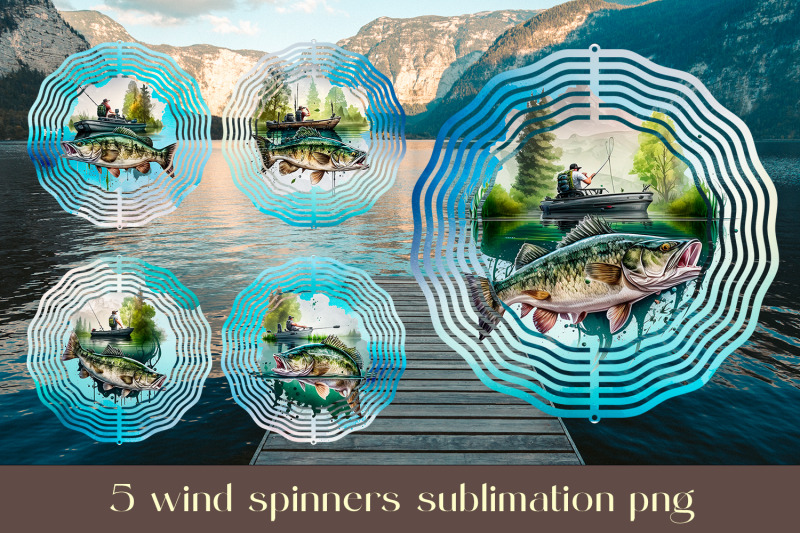 fishing-wind-spinner-sublimation-father-animal-design-png