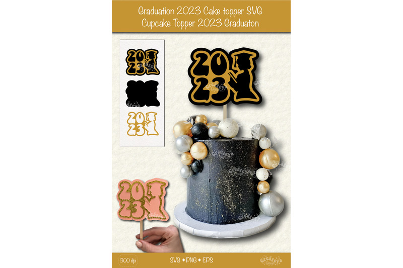 graduation-2023-cake-topper-cupcake-topper-graduation-2023-papercut