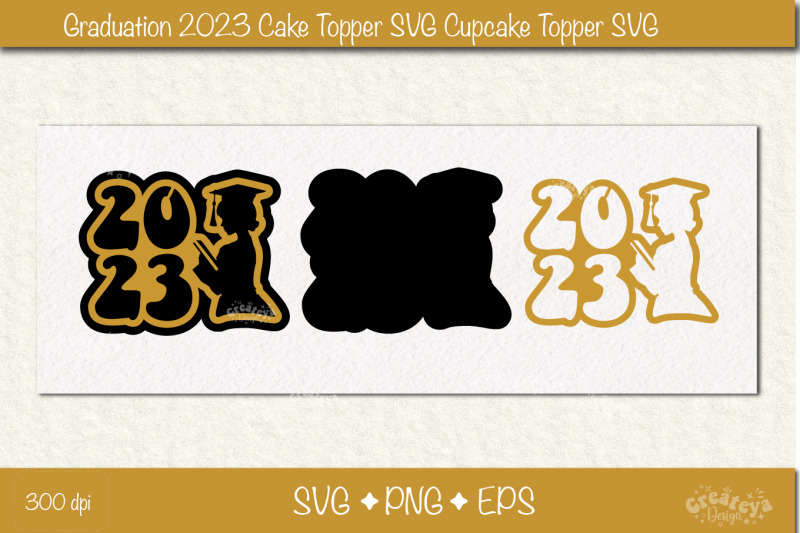 graduation-2023-cake-topper-cupcake-topper-graduation-2023-papercut