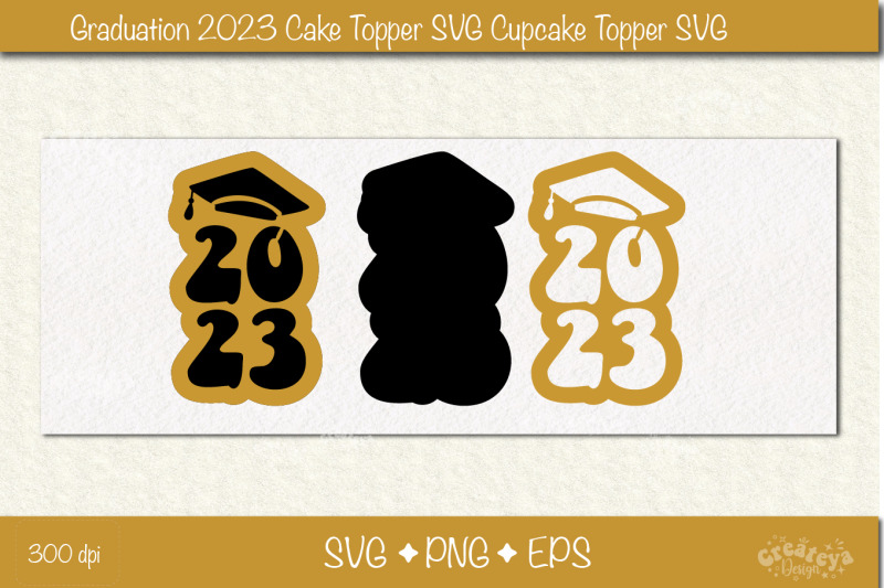 graduation-2023-cake-topper-cupcake-topper-graduation-2023-papercut