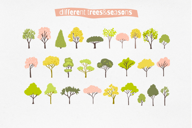 vector-trees-collection