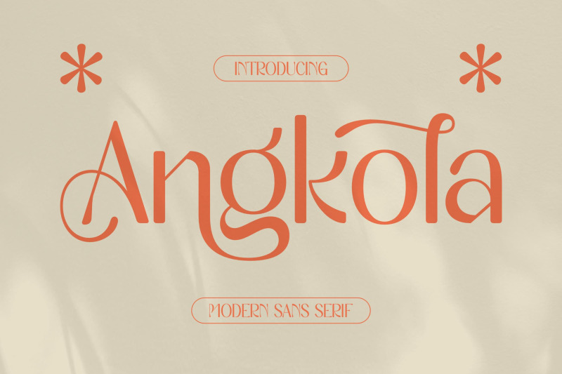 angkola-typeface
