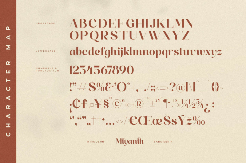 miyanih-typeface