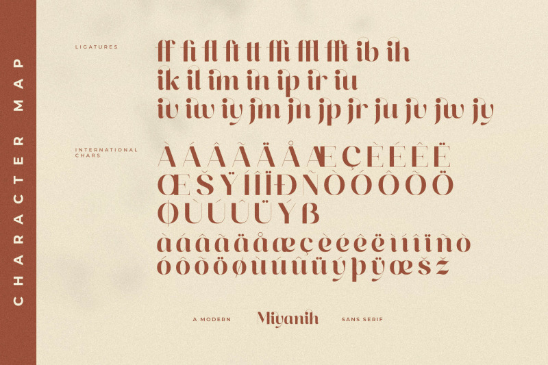 miyanih-typeface
