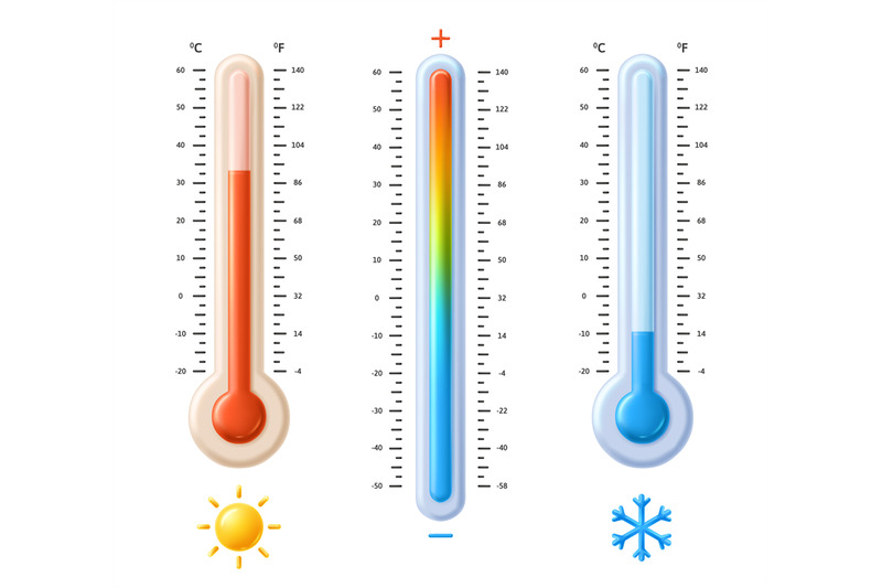 fahrenheit-and-celsius-thermometers-temperature-spectrum-scale-with-h