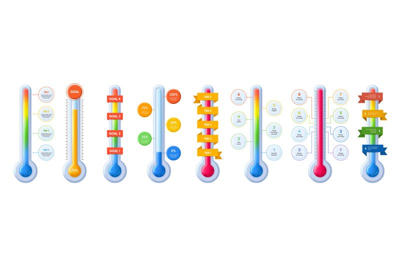 thermometer-temperature-infographic-templates-hot-and-cold-sales-fun