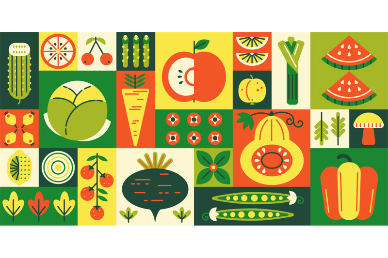 geometric-fruits-and-vegetables-mosaic-grocery-goods-agriculture-pro