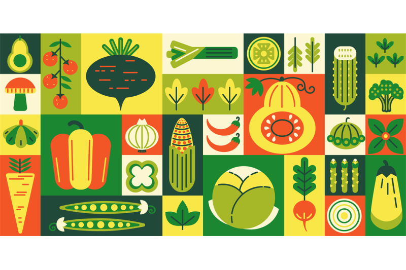 geometric-vegetable-mosaic-healthy-food-market-grocery-products-and