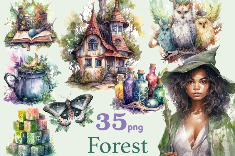 witchcraft-clipart-png-forest-witch-graphics