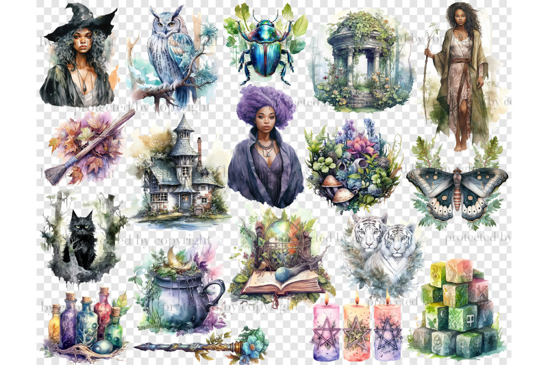 witchcraft-clipart-png-forest-witch-graphics