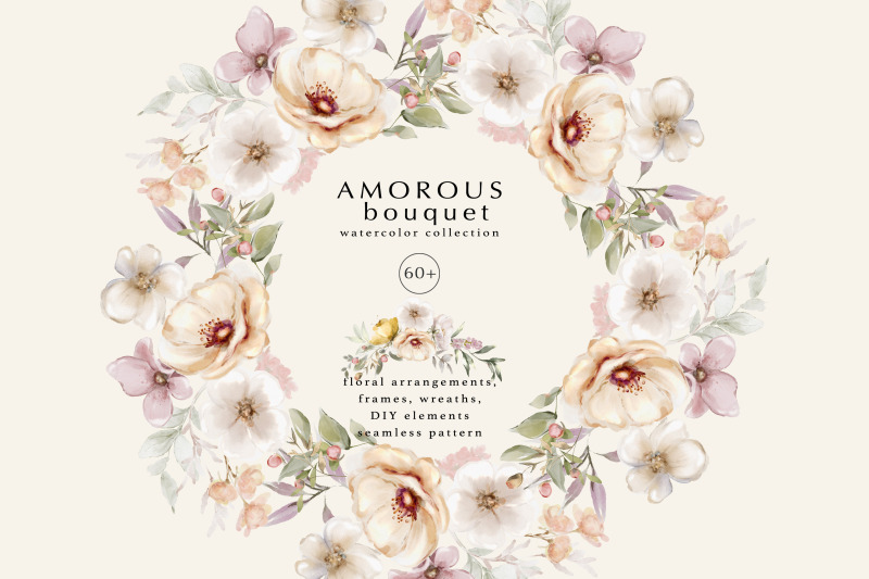 watercolor-floral-clipart-collection-amorous-bouquet