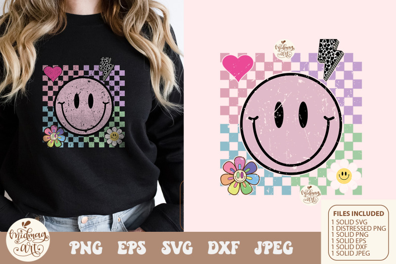 retro-checkered-smiley-face-png-svg-checkered-smile-face