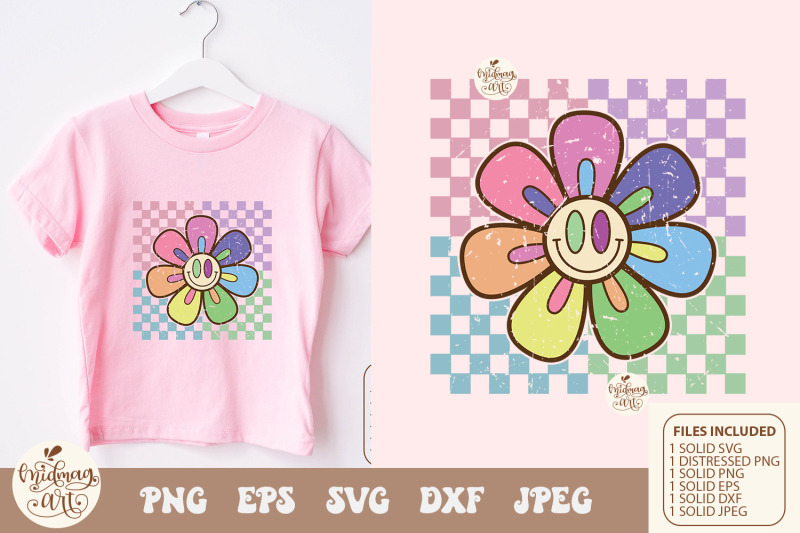 retro-daisy-png-daisy-graphic-png-daisy-smiley-face-png