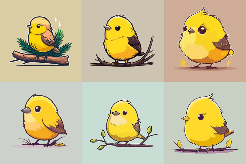 cute-little-yellow-bird-canary