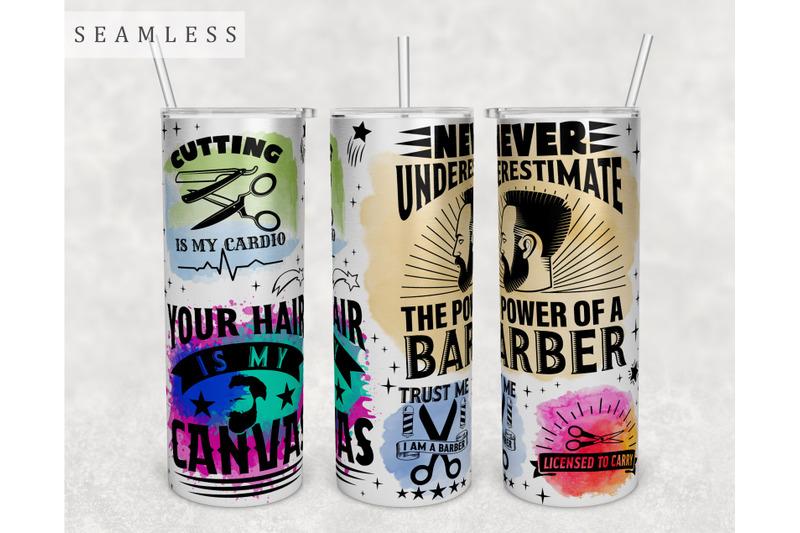 barber-tumbler-wrap-20-oz-skinny-tumbler-sublimation-design-seamless