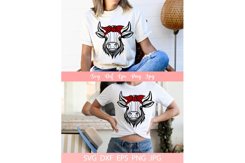 cute-cow-with-bandana-svg-file-shirt-svg