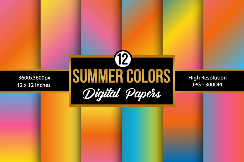 summer-colors-gradient-background-digital-papers