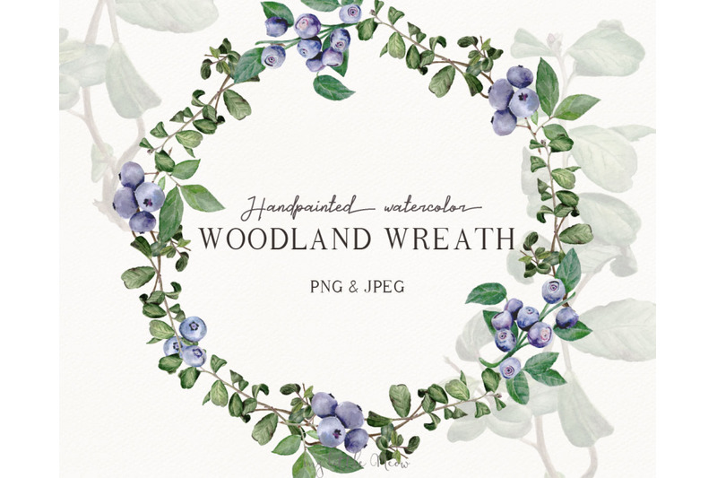 woodland-watercolor-wreath