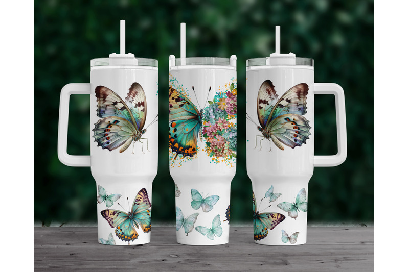 butterfly-40oz-quencher-tumbler-sublimation-design-png-digital-downlo