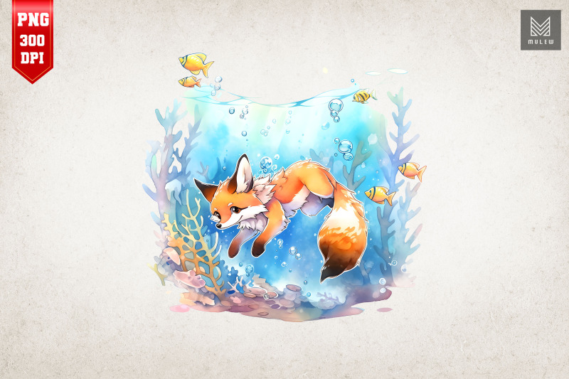 cute-fox-loves-diving-summertime-bundle