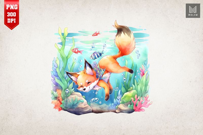 cute-fox-loves-diving-summertime-bundle