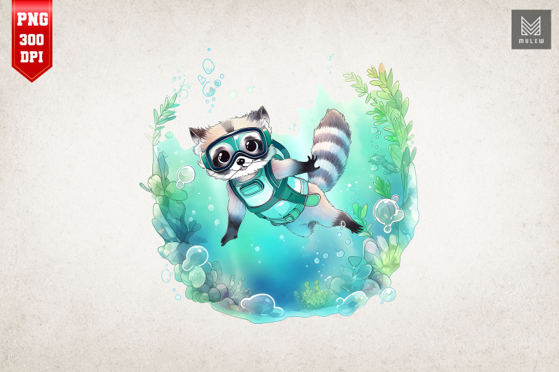 racoon-loves-diving-summertime-bundle