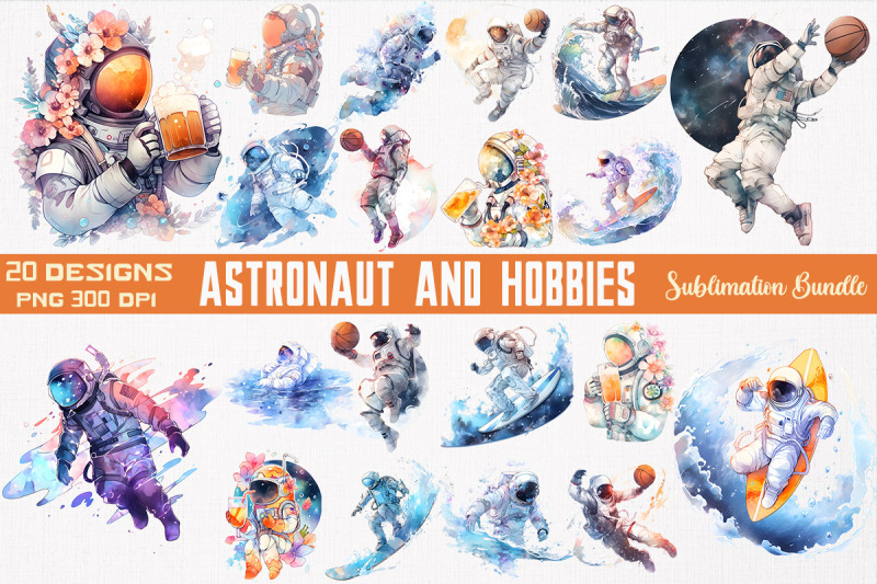 astronaut-and-hobbies-summertime-bundle