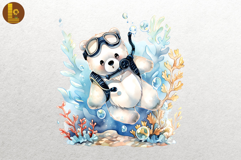 polar-bear-loves-diving-summer-bundle