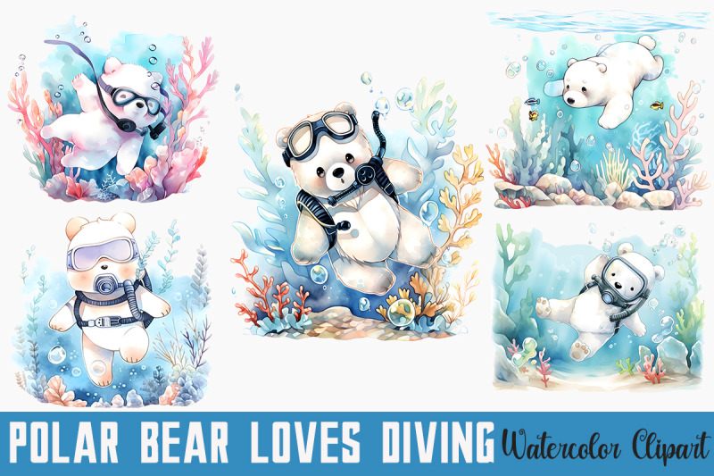 polar-bear-loves-diving-summer-bundle