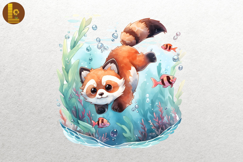 red-panda-loves-diving-summer-bundle