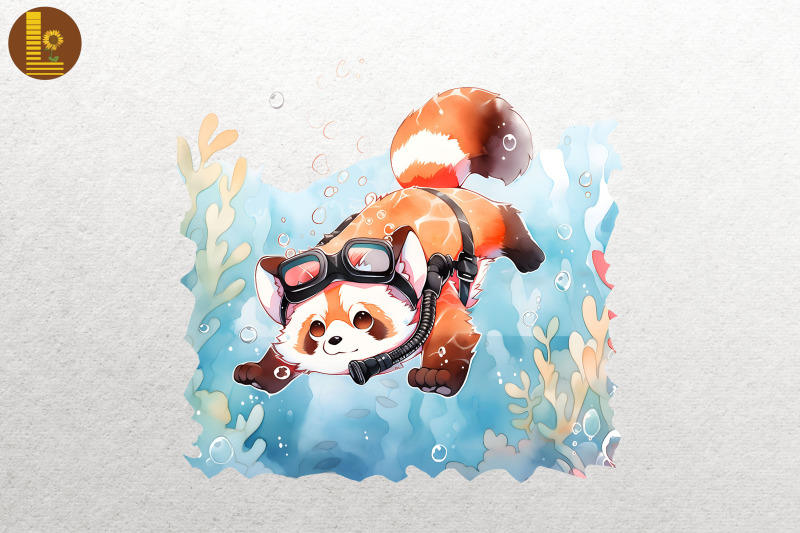 red-panda-loves-diving-summer-bundle