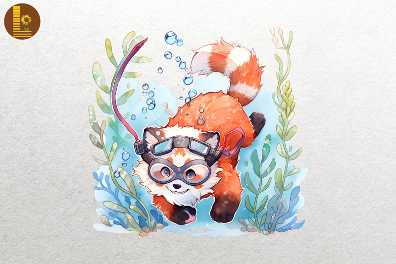 red-panda-loves-diving-summer-bundle