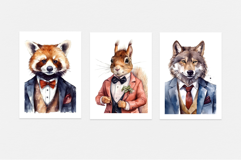 animals-in-suits-collection