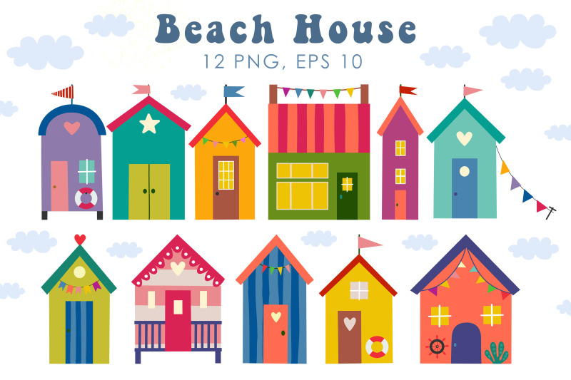 beach-house-clipart