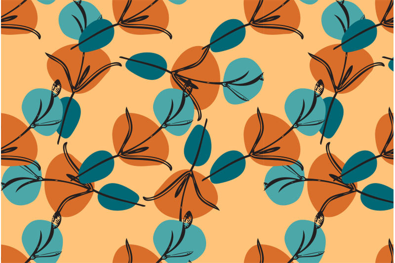 botanical-hand-drawn-floral-seamless-pattern-vintage-wildflower-plant