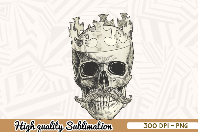 vintage-skull-crown-papa