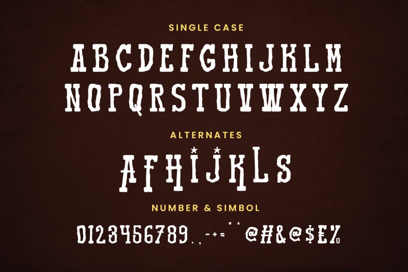 most-haunted-western-display-typeface