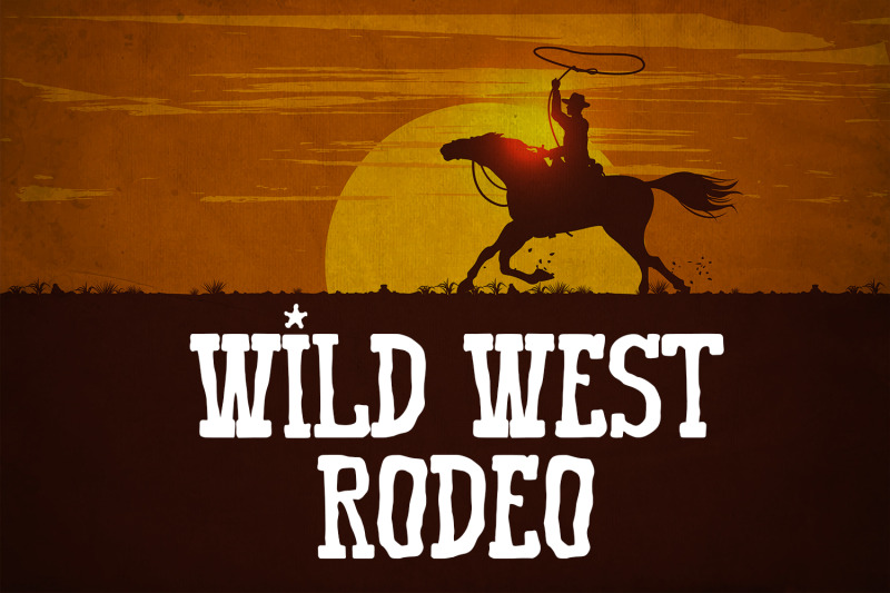 most-haunted-western-display-typeface