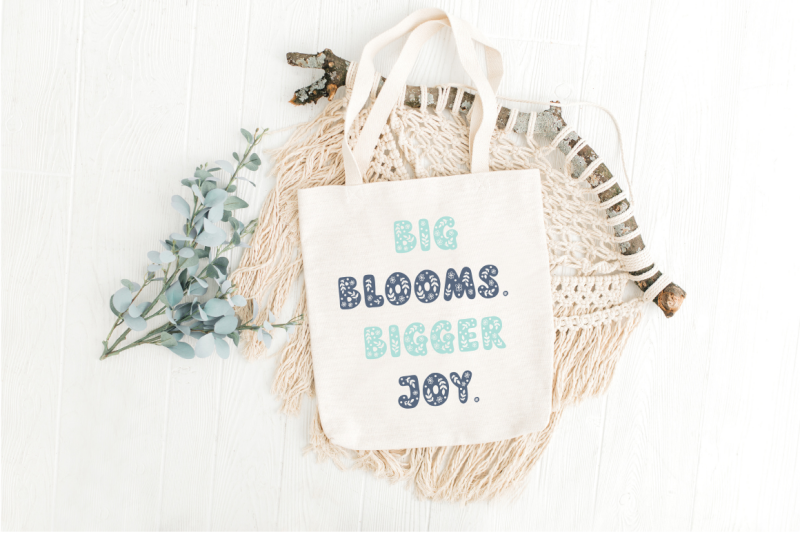 in-bloom-botanical-font