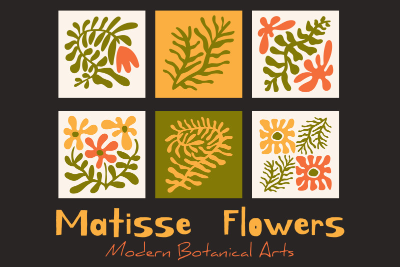 matisse-flowers-modern-botanical-art