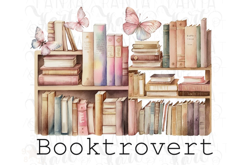 booktrovert-png-instant-download-for-book-lovers