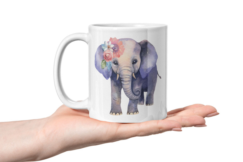 elephant-sublimation-printable-design