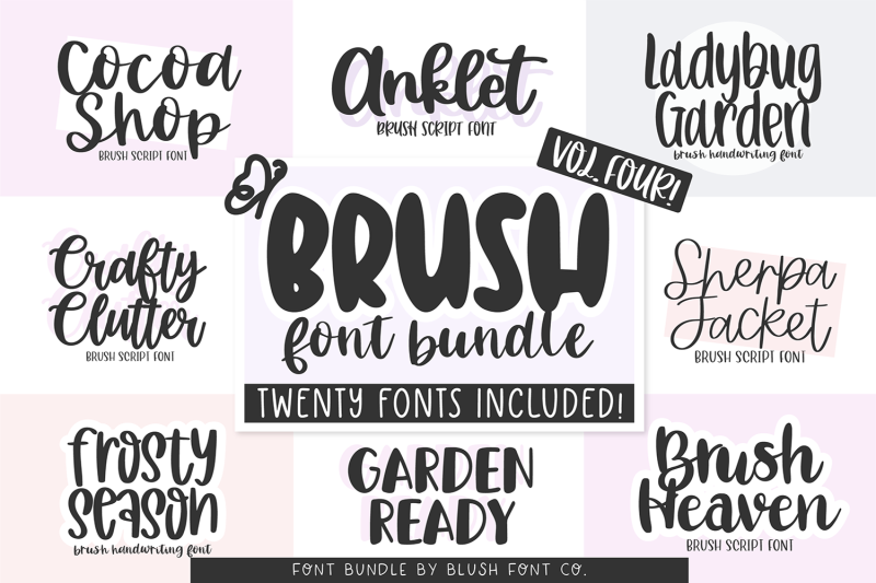 20-fonts-brush-font-bundle-vol-4