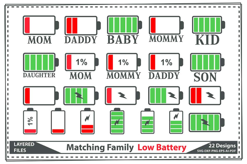 matching-family-low-battery