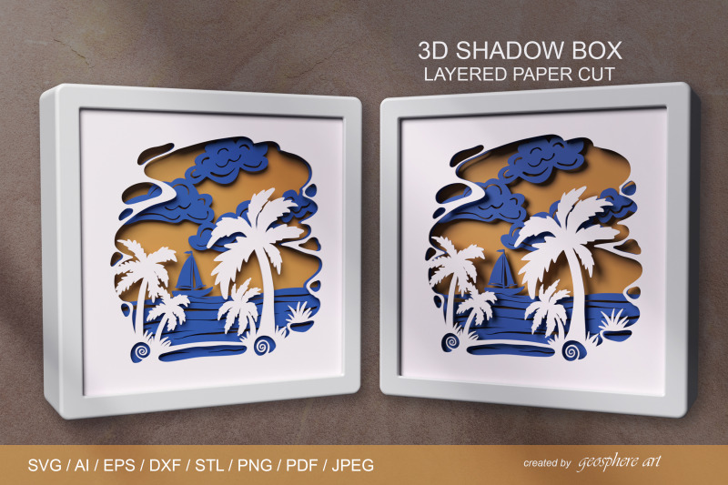 seascape-3d-layered-papercut-shadow-box-svg-dxf-stl