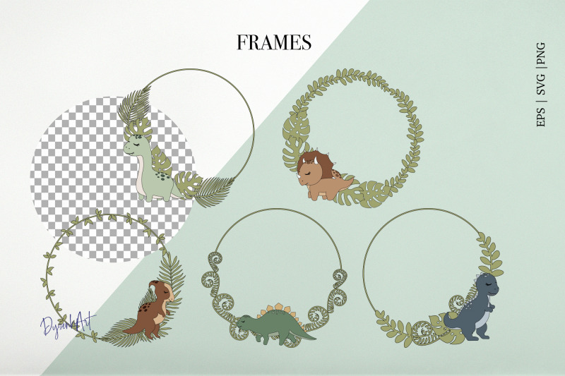 dinosaur-clipart-frames