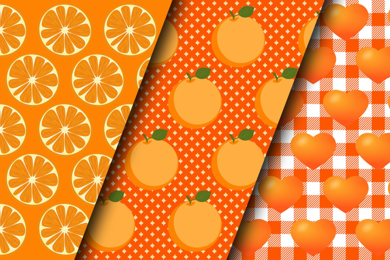 orange-fruit-pattern-digital-papers