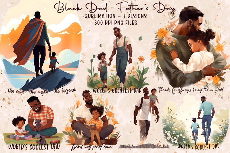 black-dad-fathers-day-sublimation