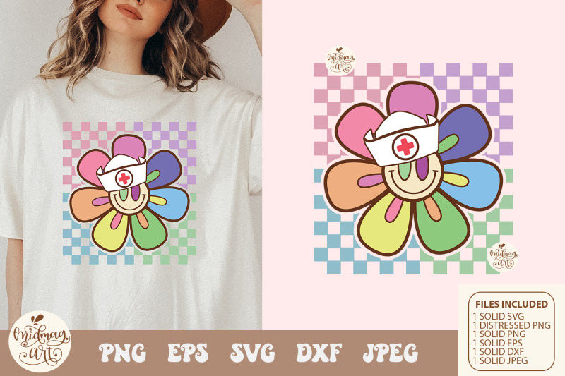 nurse-png-checkered-png-svg-aesthetic-trendy-nurse