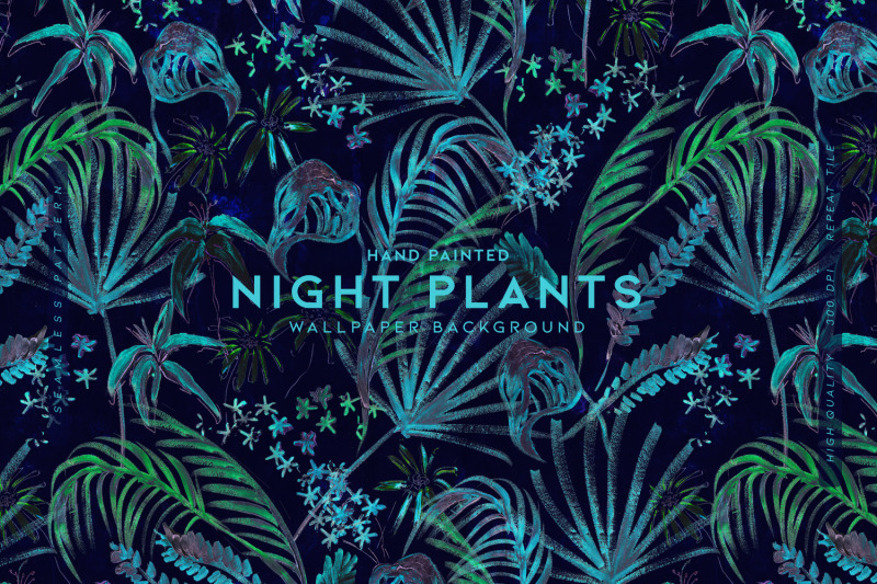 hand-painted-night-plants